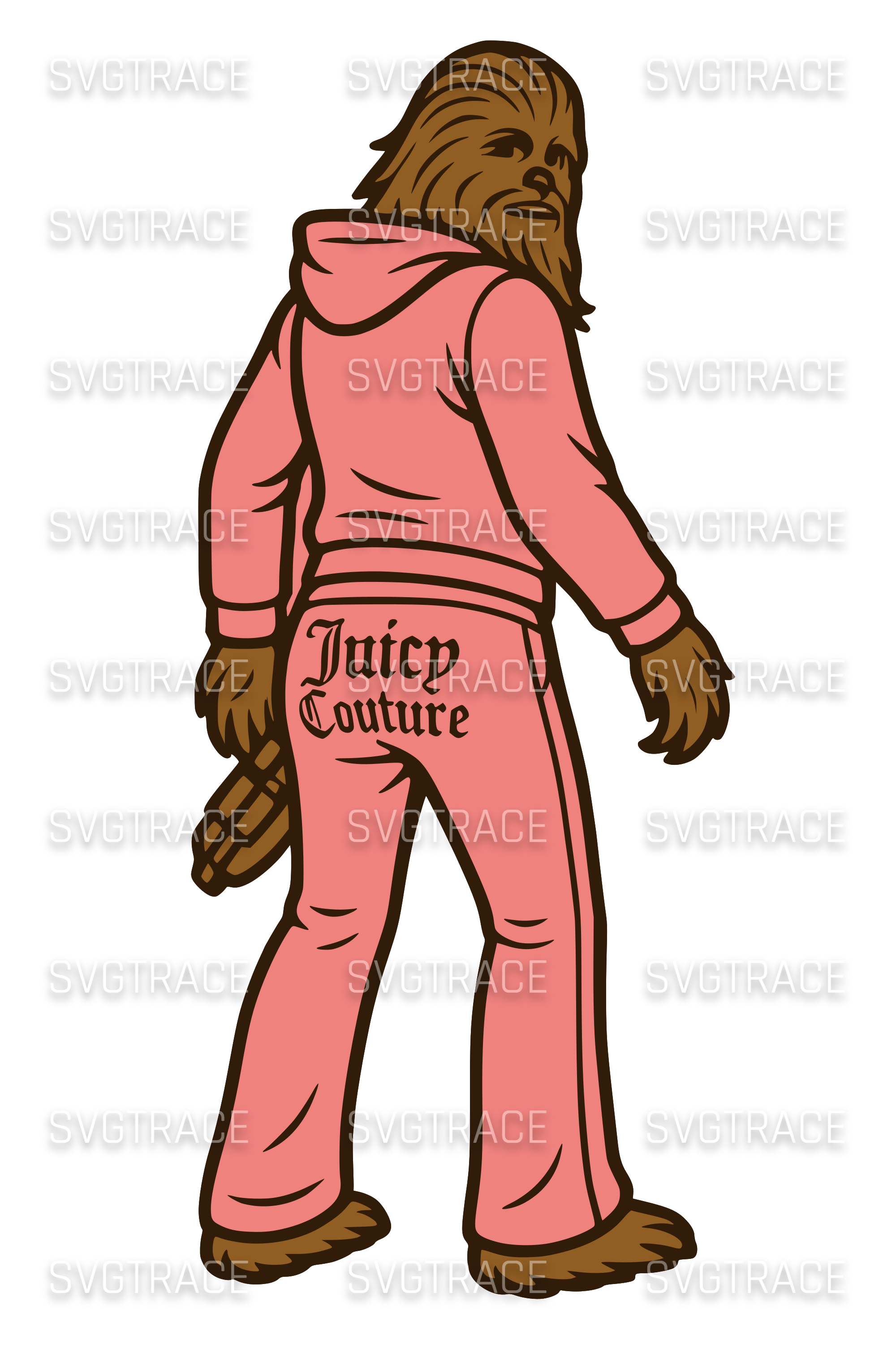 Juicy Chewbacca SVG